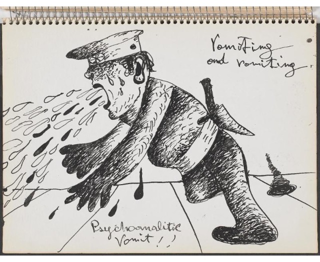 psychoanalitik vomit