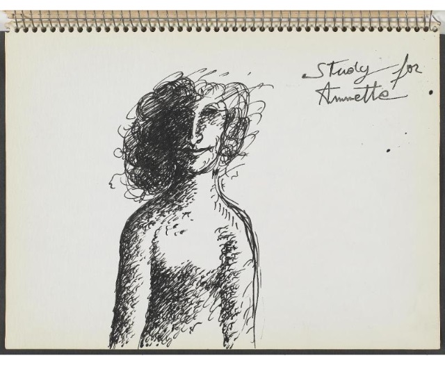 Study for Annette